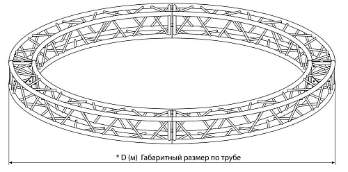 Imlight Q25/31-D4-Color Круг квадратной конфигурации