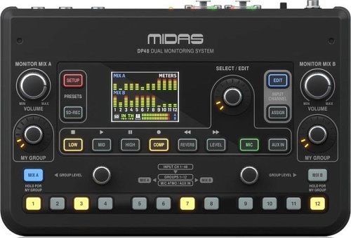 MIDAS DP48 Персональный мониторный микшер, 48 каналов
