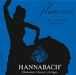 Фото:Hannabach 827HT Blue FLAMENCO Комплект струн для классической гитары желтый нейлон/посеребренные