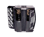 Фото:Тульская Гармонь BN-37-BK Баян ученический двухголосный "Тула-209", 92/55х100-II, черный