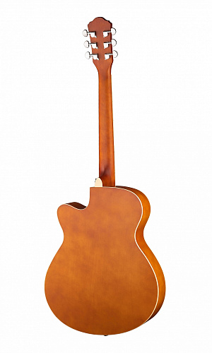Naranda HS-4040-MAS Акустическая гитара, с вырезом, красный санберст