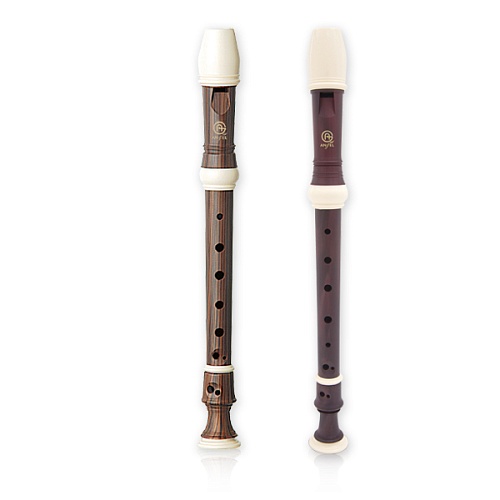 Angel ASRB-101W Woodgrain Блокфлейта сопрано, барочная система, пластик, 3 части
