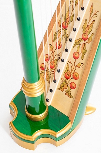 Resonance Harps MLH0015 Capris Арфа 21 струнная (A4-G1), цвет зеленый глянцевый