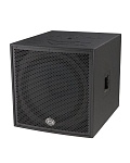 Фото:Wharfedale Pro DELTA-AX18B Профессиональная активная акустическая система низкочастотная (сабвуфер). Мощность 800 Вт (RMS). Диапазон воспроизведения 38 Гц - 200 Гц, Max SPL- 132 дБ. Комплектация - 18", усилитель мощности класс D, стерео кроссовер. Цвет че