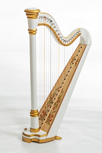 Resonance Harps MLH0011 Capris Арфа 21 струнная (A4-G1), цвет белый глянцевый