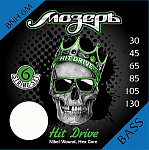 Фото:Мозеръ BNH-6М Hit Drive Комплект струн для 6-струнной бас-гитары, никелевый сплав, 30-130