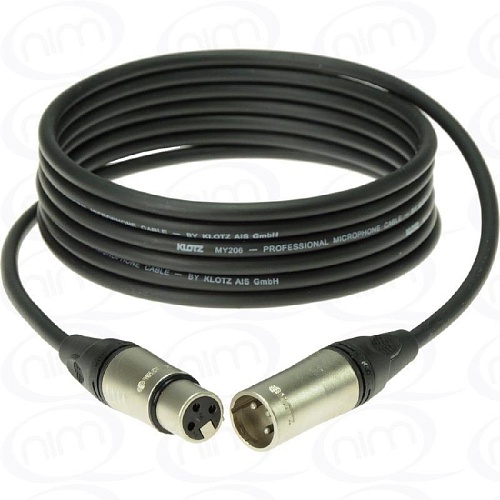 KLOTZ M1K1FM0300 M1 Микрофонный кабель, XLR "мама" -  XLR "папа", 3 м