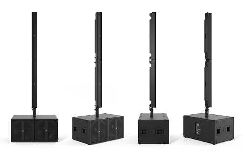 K-Array KR802 Активный звуковой комплект 8000 Вт: 2 KMT218 + 4 KY102, 2 x K-FOOT2, 4 x K-JOINT2