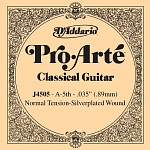 Фото:D'Addario J4505 Pro-Arte Отдельная 5-ая струна для классической гитары, посеребрен, норм. натяжение***