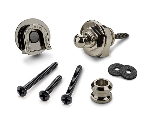 Schaller 14010601 Security Lock Крепление для ремня с блокировкой для гитары