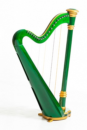 Resonance Harps MLH0025 Iris Арфа 21 струнная (A4-G1), цвет зеленый глянцевый