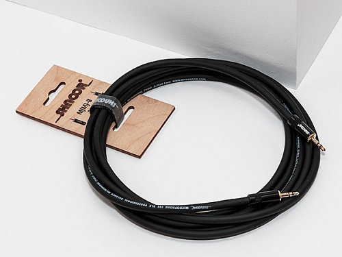 Shnoor MJMJ-B-20m Кабель акустический 3,5 мм male - 3,5 мм male (стерео), 20 м