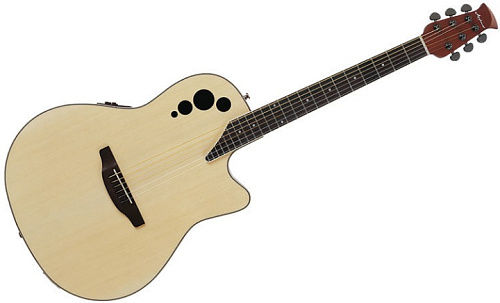 Applause AE44II-5 Mid Cutaway Black Электроакустическая гитара с металлическими струнами