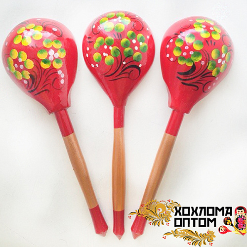 Хохлома LHL6801 Ложка столовая "Краснушка"