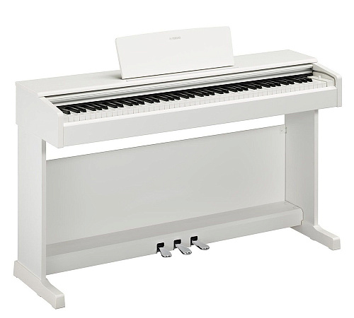 Yamaha YDP-145WH Arius Цифровое пианино со стойкой и педалью, белое