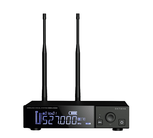 Октава OWS-U1200HD01L02 Беспроводная система с ручным передатчиком, головным и петличным микрофоном