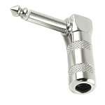 Фото:Soundking CC150 Разъем на кабель 1/4” Male (6,35 мм) угловой, моно