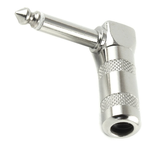 Soundking CC150 Разъем на кабель 1/4” Male (6,35 мм) угловой, моно