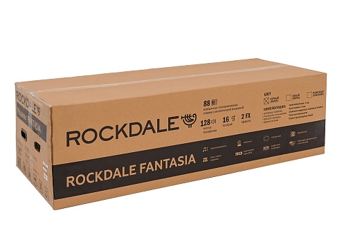 Rockdale Fantasia 128 Graded Rosewood Цифровое пианино, 88 клавиш, цвет палисандр