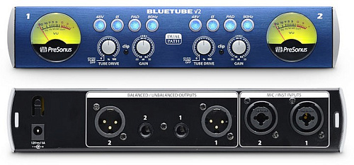 PreSonus BlueTube DP V2 Предусилитель ламповый микрофонный/инструментальный