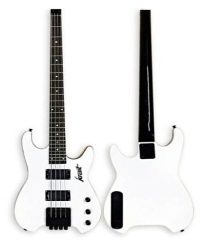 Foix FBG/FBG-KB-09-WH Бас-гитара, без головки грифа, белая