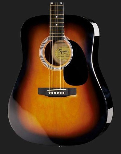FENDER SQUIER SA-105 SUNBURST Акустическая гитара
