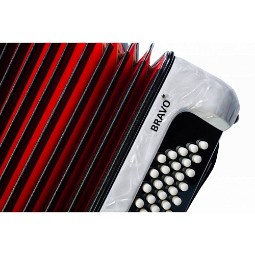 HOHNER The New Bravo II 60 black Комплект: аккордеон 1/2, чехол, ремни