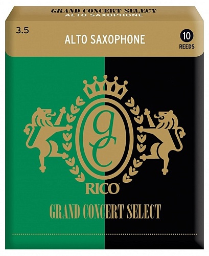 Rico RGC10ASX350 Grand Concert Select Трости для саксофона альт, размер 3.5, 10 шт