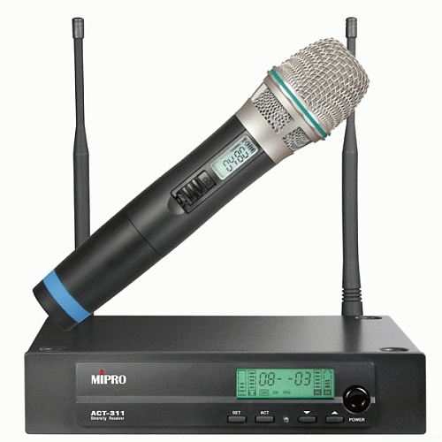 MIPRO ACT-311B/ACT-32H Диверситивная одноканальная радиосистема (620-644MHz)