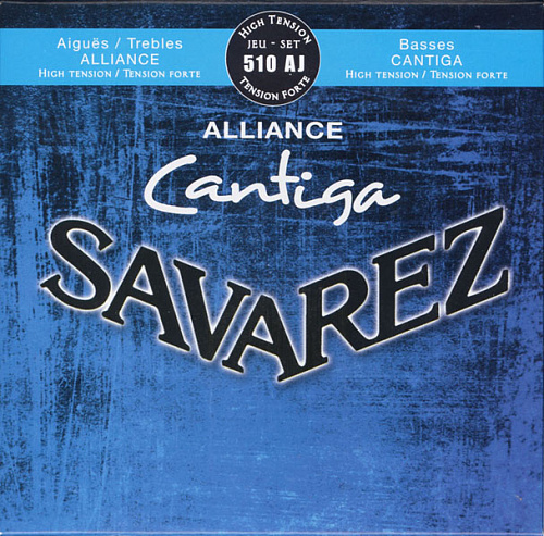 Savarez 510AJ ALLIANCE CANTIGA BLUE Комплект струн для классической гитары