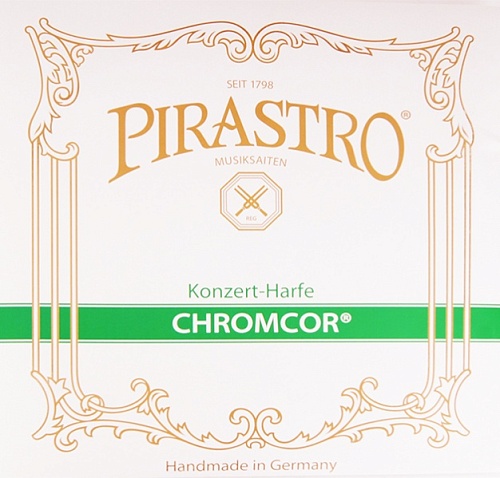 Pirastro 376100 CHROMCOR Струна E (6 ) для арфы, сталь