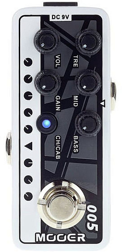 Mooer Brown Sound 3  Двухканальный мини-преамп EVH 5150