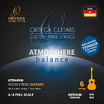 Фото:Ortega ATB44NM Atmosphere Balance Комплект струн для классической гитары, среднее натяжение