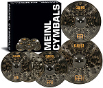 Фото:Meinl CCD460+18 Classics Custom Dark Set Комплект тарелок 14"/16"/20"+18"