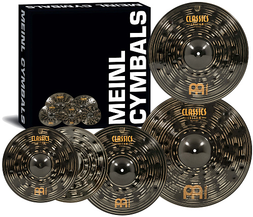 Meinl CCD460+18 Classics Custom Dark Set Комплект тарелок 14"/16"/20"+18"
