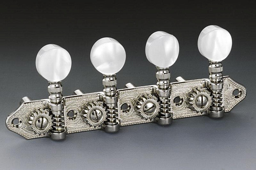 Schaller 10440155 (591) MNI2 Комплект колковой механики для мандолины, никелированный