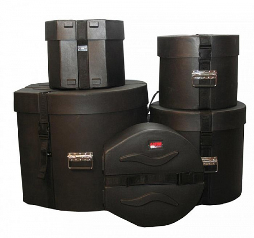 GATOR GPR-STD-SET   набор из 5 пластиковых кейсов для барабанов