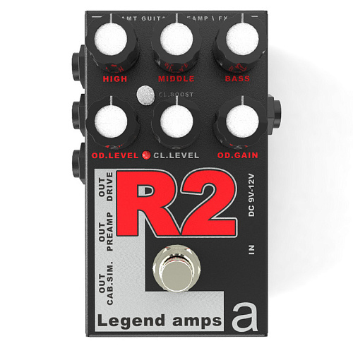 AMT electronics R-2 Legend Amps 2 Двухканальный гитарный предусилитель R2 (Rectifier)