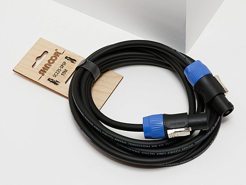 Shnoor SC225-SPSP-15m Кабель акустический гибкий, 2x2,5 мм, Speakon, 15 м