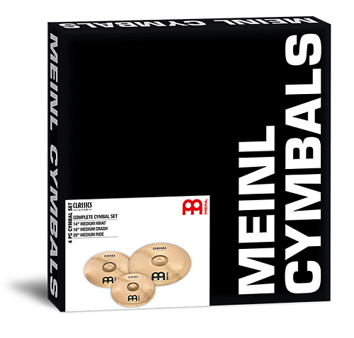 Meinl CC141620 Classics Custom Complete Cymbal Set Комплект тарелок 14, 16, 20"