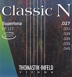 Фото:Thomastik CF127 Classic N Комплект струн для акустической гитары, нейлон/хромированная сталь 027-045