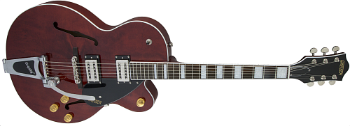 Gretsch G2420T Streamliner Hollow Body with Bigsby, Broad'Tron Pickups, Walnut Stain Полуакустическая электрогитара
