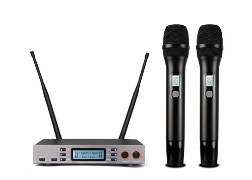 LAudio LS-211-2M Беспроводная микрофонная система, 2 ручных передатчика