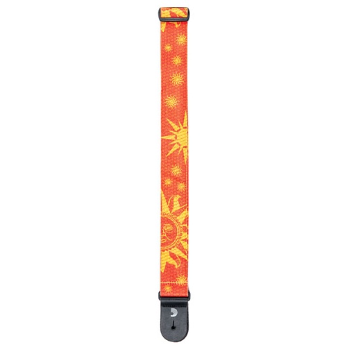 Planet Waves 50H12 Sublimation Printed Гитарный ремень, полиэстер, рисунок «Солнце»