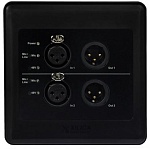 Фото:XILICA R22-WP-X Панель аудио измерений с двойными 2in/ 2out разъемами Dante