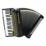 Фото:Hohner A2086 ATLANTIC IV 120 MP black Аккордеон