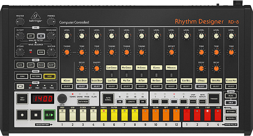 Behringer RHYTHM DESIGNER RD-8 Аналоговая драм-машина
