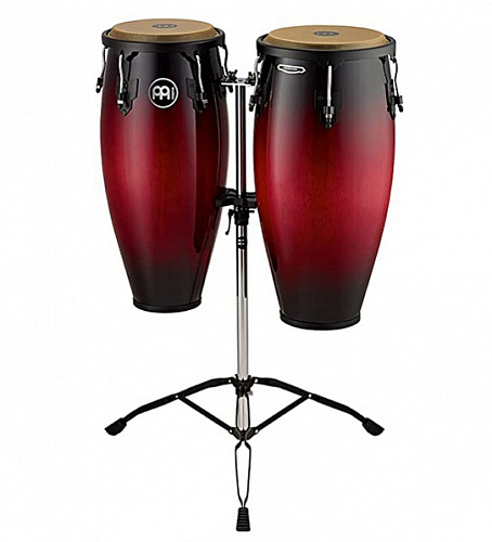 Meinl HC888WRB Headliner Series Конги 10 и 11", на стойке, красный санберст