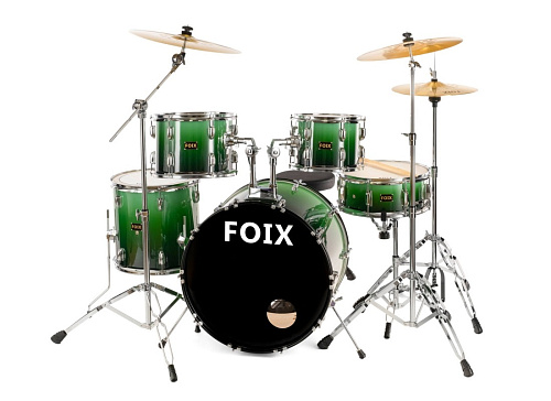 Foix LH-21H29 Барабанная установка, зеленая
