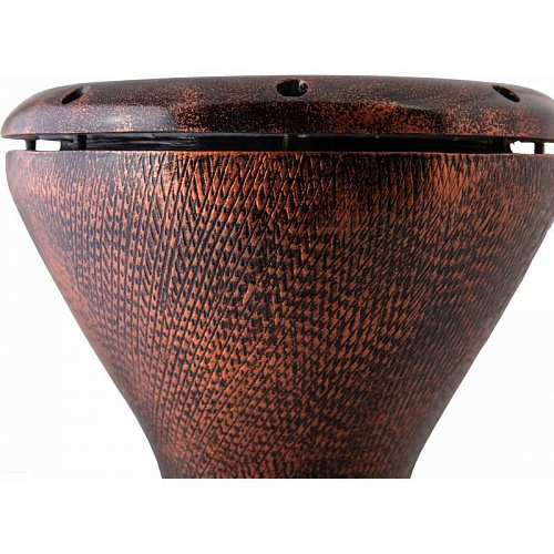 YUKA DBF8-17CT Думбек, размер: 8"(20см) х 17"(44см), стекловолокно, текстура меди